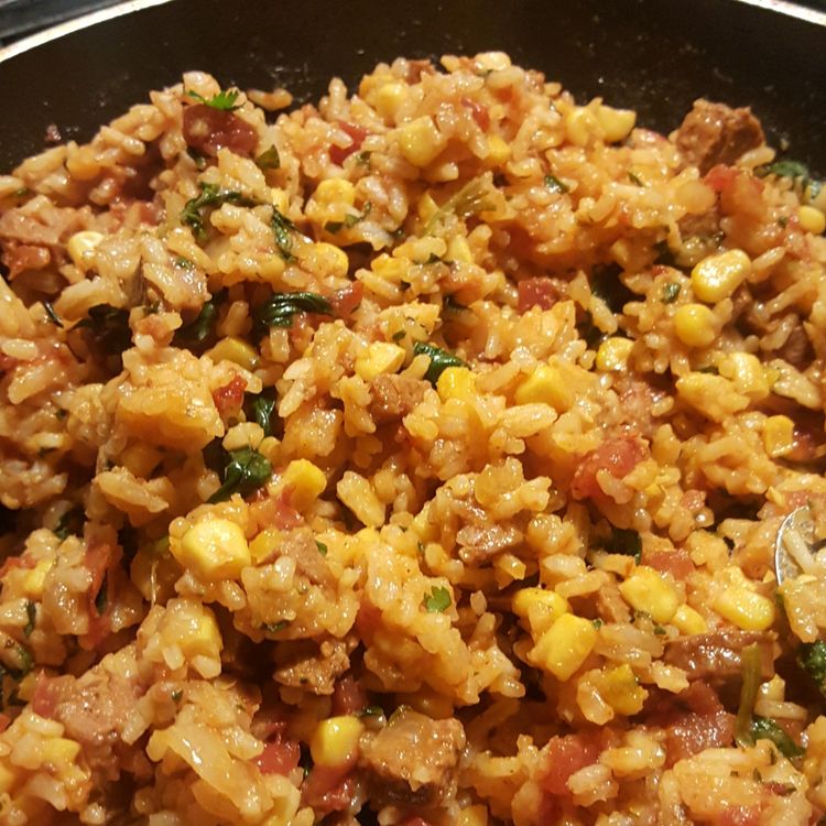 Mexican Chorizo Rice Kitch Me Now