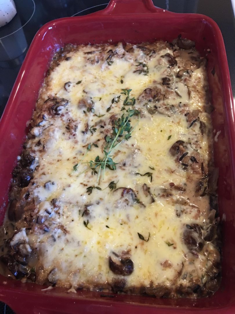 STUFFED MUSHROOM CASSEROLE Kitch Me Now