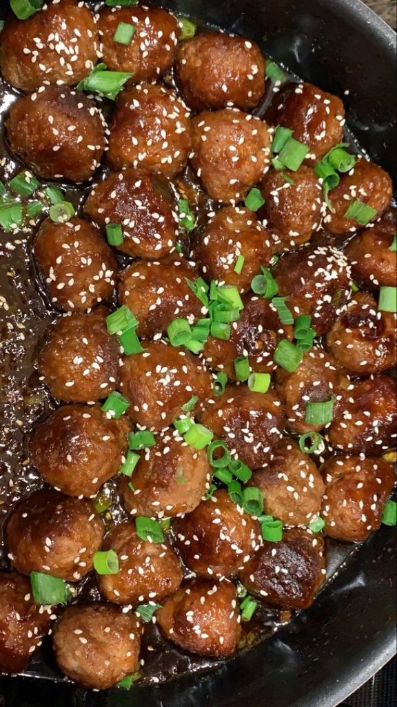 Crockpot Asian Meatballs – Kitch Me Now