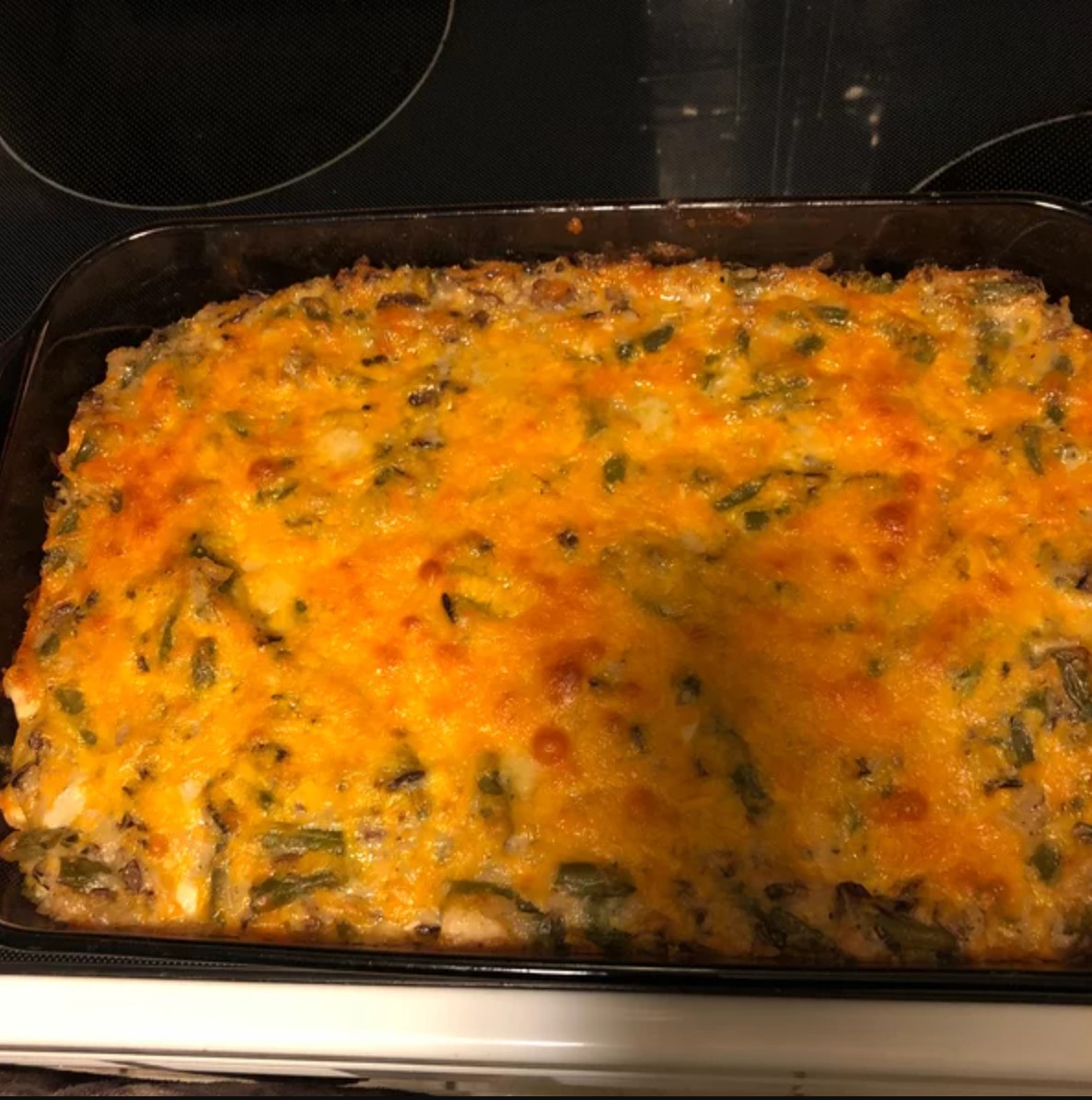 Chicken, Rice, and Green Bean Casserole – Kitch Me Now