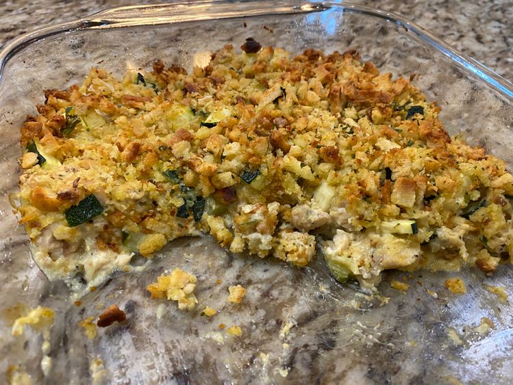 ROTISSERIE CHICKEN & ZUCCHINI CASSEROLE – Kitch Me Now