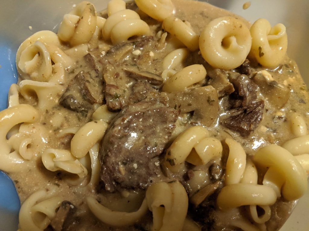 Slow Cooker Beef Stroganoff