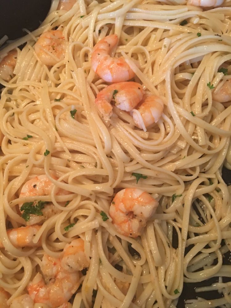 Shrimp Scampi with Pasta