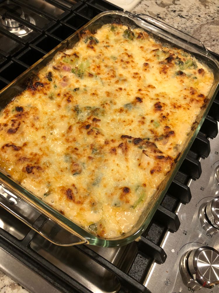 KETO CHICKEN CHEESE BAKE Kitch Me Now