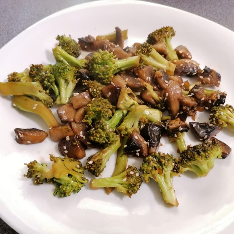 stir fry broccoli mushroom recipe terbaru