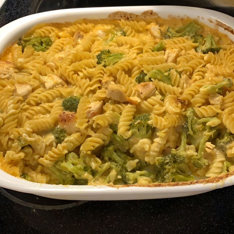 HEALTHY CHICKEN BROCCOLI PASTA CASSEROLE Kitch Me Now