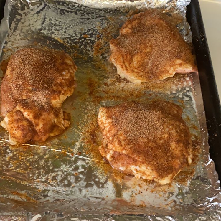 Oven Roasted Chicken Thighs Kitch Me Now