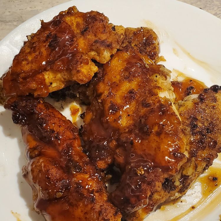 Crispy Honey Garlic Chicken Kitch Me Now