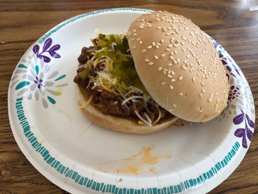 Homemade sloppy joes kitch me now