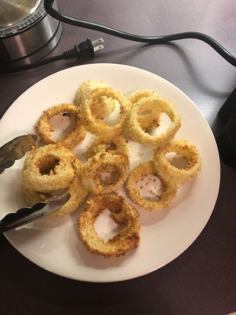 AIR FRYER ONION RINGS Kitch Me Now