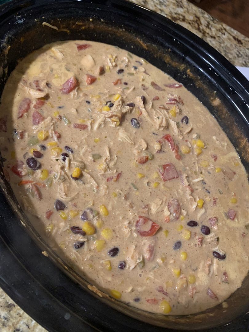 CREAM CHEESE CHICKEN CHILI – Kitch Me Now