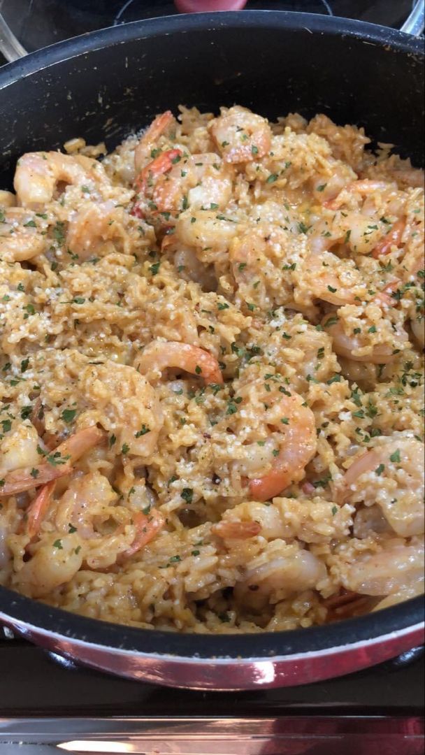 Cajun Shrimp And Rice Skillet Recipe Kitch Me Now 