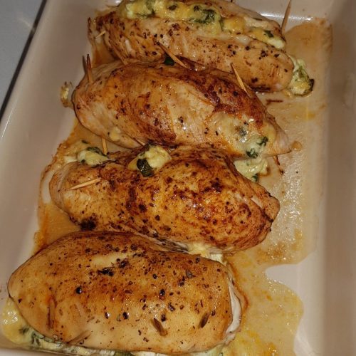 Cheesy broccoli stuffed chicken breast – Kitch Me Now