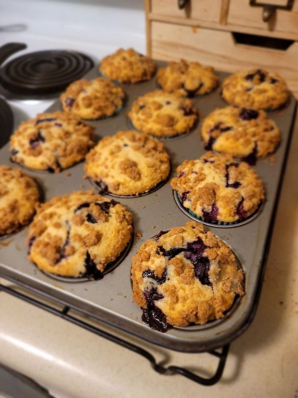 Blueberry Lemon Muffins Recipe Kitch Me Now