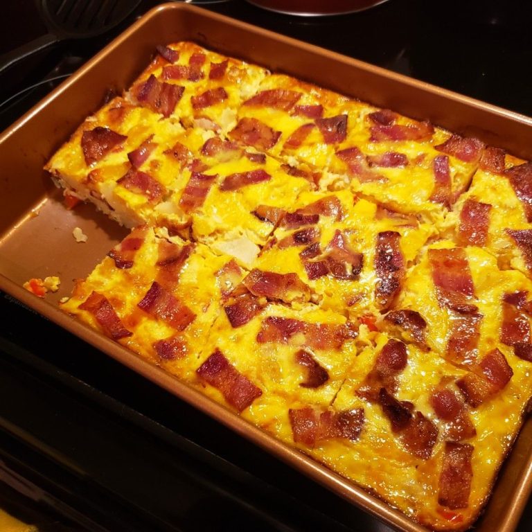 Bacon Egg And Hash Brown Casserole: A Cheesy Delight For Breakfast ...