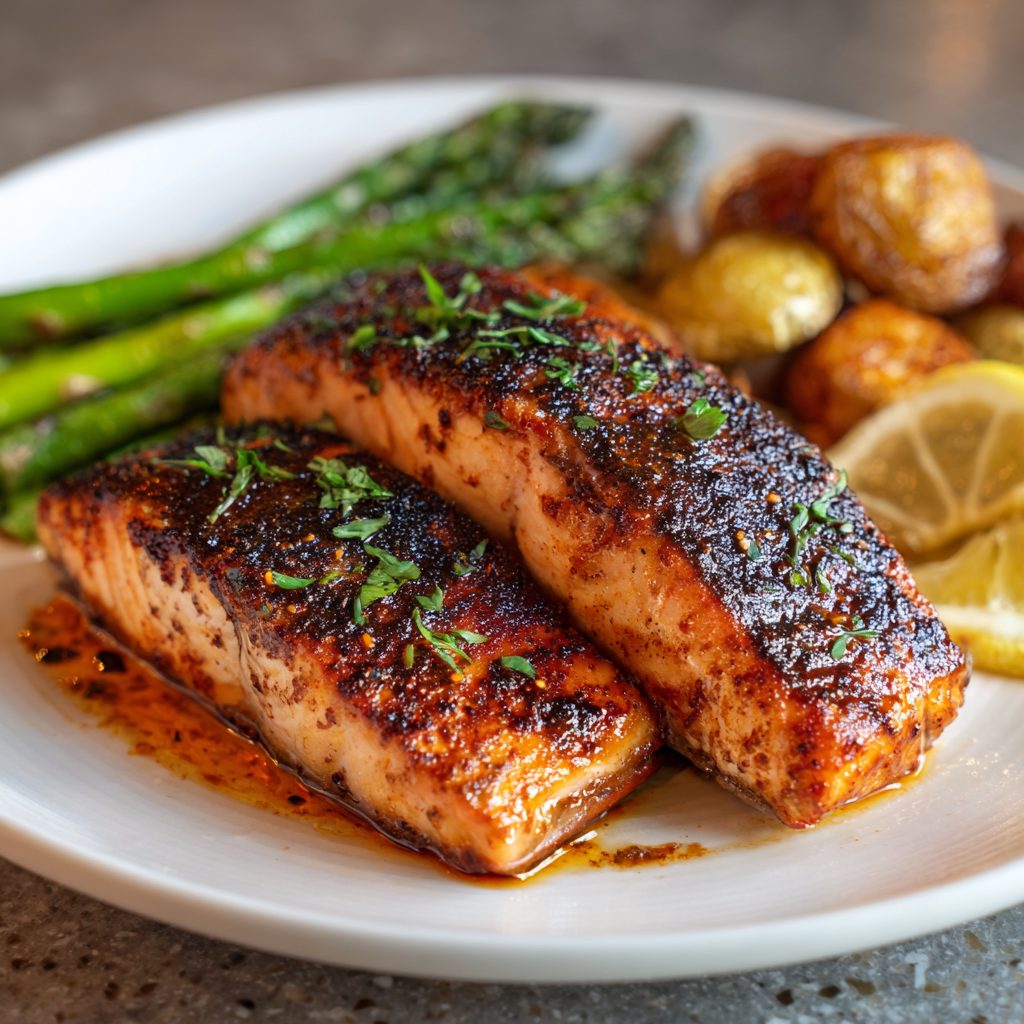 Crispy Air Fryer Salmon
