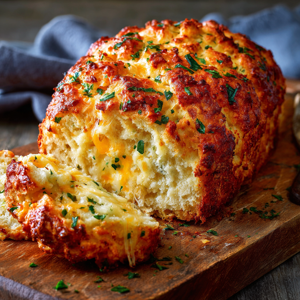 Red Lobster-Inspired Cheese Biscuit Loaf