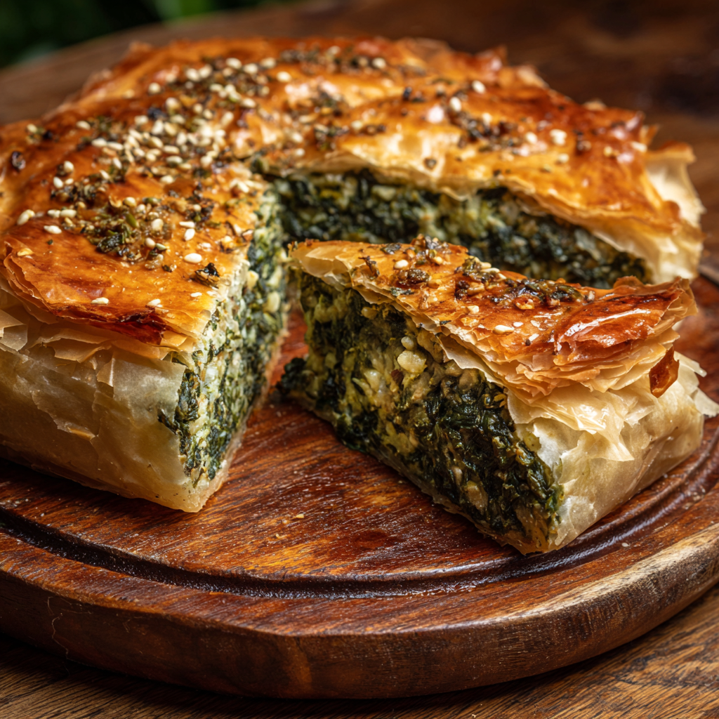 Rustic Spinach Pie