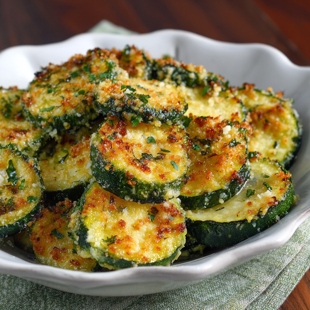 Baked Parmesan Zucchini