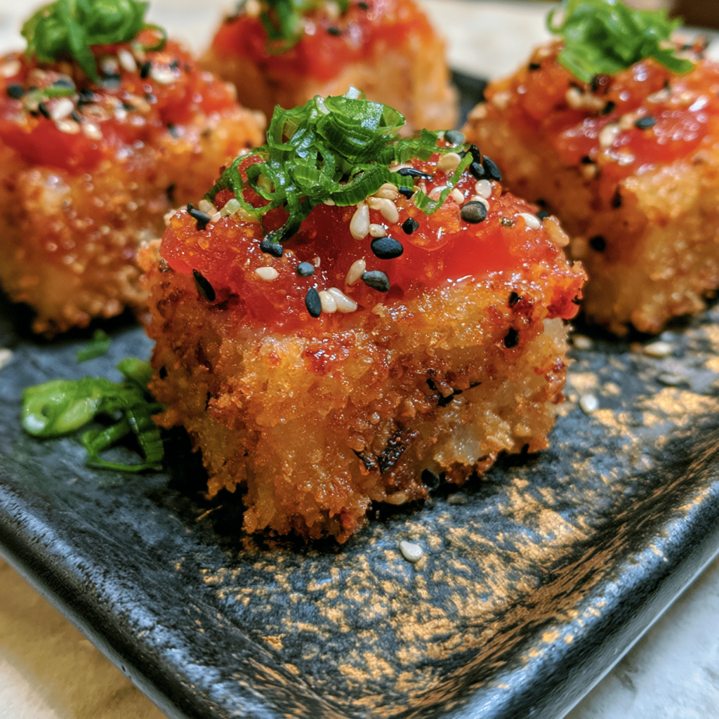 Nobu Crispy Rice Spicy Tuna