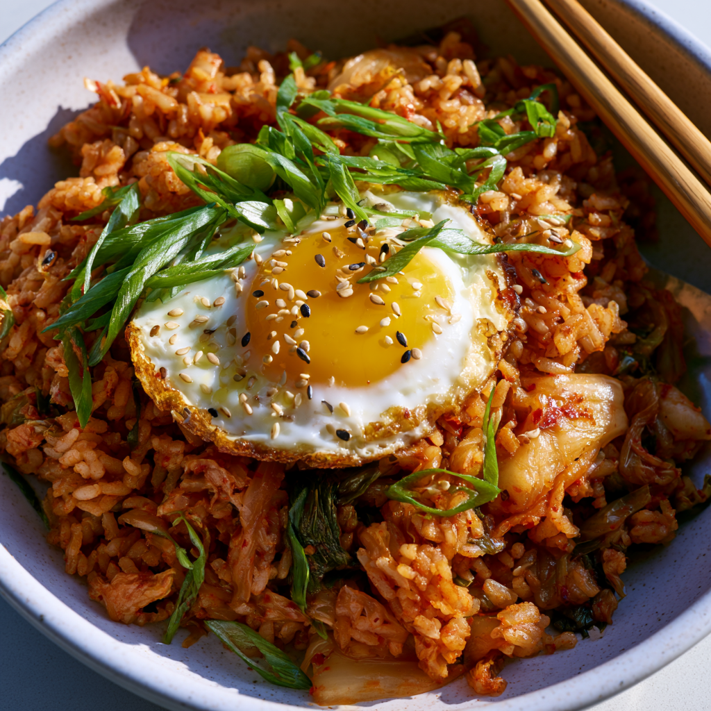 Kimchi fried rice Recipe