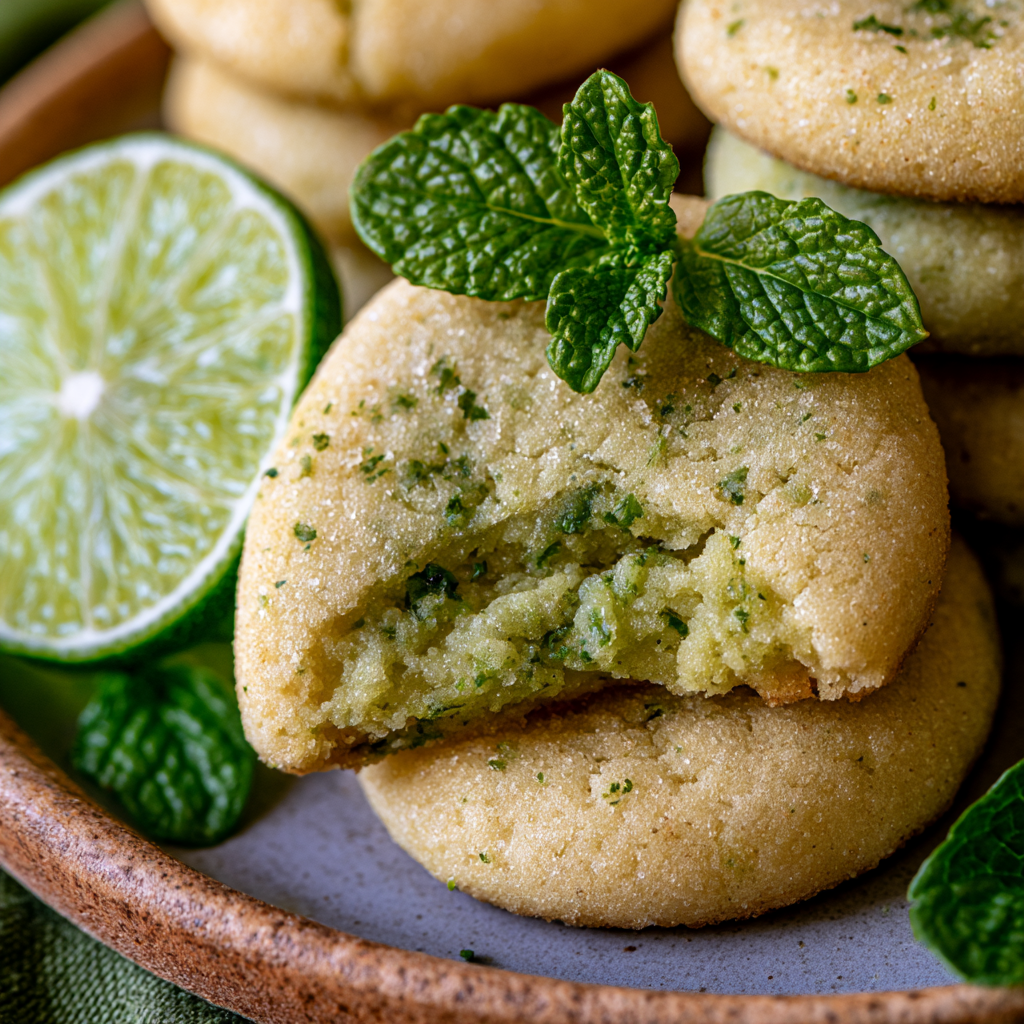 Mojito Sugar Cookies