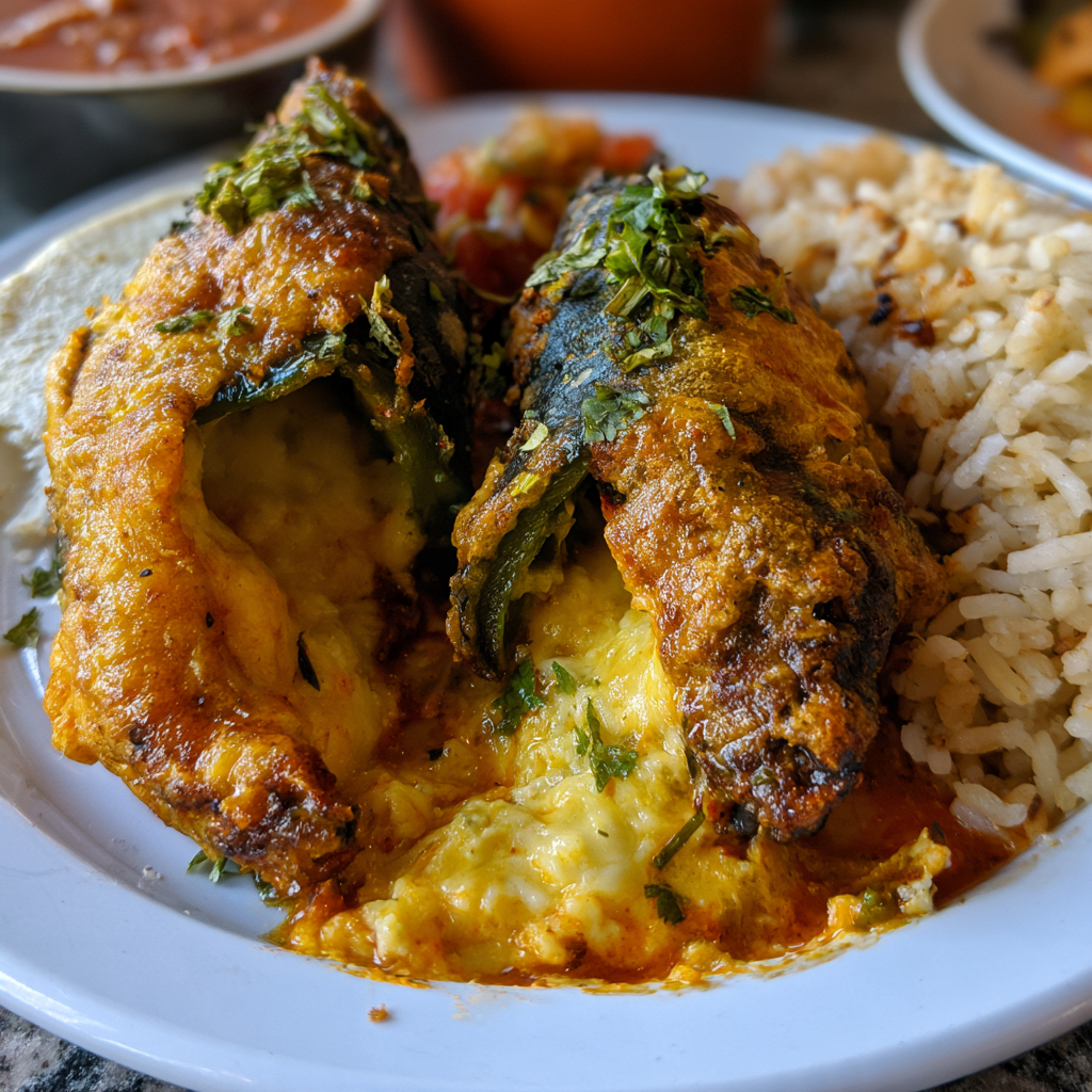 Authentic Chiles Rellenos