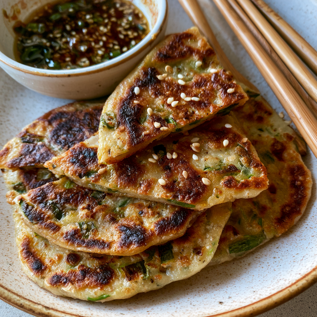 Easy Scallion Pancakes